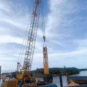 유압 임팩트 해머 튜브 파일 드라이버 케이싱 드라이버 AC-18 파일 해머 - Product Image 1