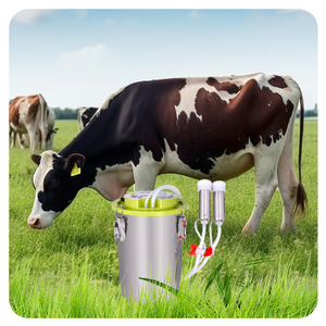 Ordeñadora Eléctrica Automática <span class=keywords><strong>de</strong></span> Pulso <span class=keywords><strong>de</strong></span> 16L con Cubo <span class=keywords><strong>de</strong></span> Acero Inoxidable, Máquina <span class=keywords><strong>de</strong></span> Ordeño por Succión para <span class=keywords><strong>Vacas</strong></span>, Ovejas y Cabras - Product Image 5