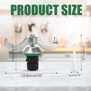 Cuchilla para Amasar para <span class=keywords><strong>Thermomix</strong></span> TM5 TM6 <span class=keywords><strong>TM31</strong></span>, Cuchilla de Repuesto para Mezclar Pan y Harina - Product Image 3