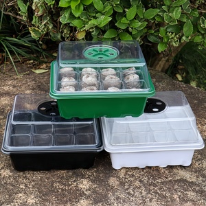 Plateaux de culture en PET pour <span class=keywords><strong>semis</strong></span> avec dôme haut et base profonde, écologiques et respirants pour jardin domestique - Product Image 1