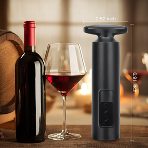 Tire-bouchon manuel portable Tik Tok très populaire, réutilisable, avec coupe-capsule pour bouteilles de vin - Product Image 5