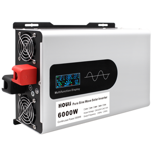 <span class=keywords><strong>Convertisseur</strong></span> d'onde sinusoïdale pure solaire HOULI <span class=keywords><strong>12V</strong></span>/48V/220V <span class=keywords><strong>6000W</strong></span>, <span class=keywords><strong>convertisseur</strong></span> <span class=keywords><strong>12V</strong></span> vers <span class=keywords><strong>230V</strong></span> - Product Image 1