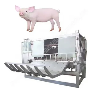 High quality pig dehair machine Factory wholesale pig dehairer and scalding machine Pig Hair Removal Machine with Scalding Tank