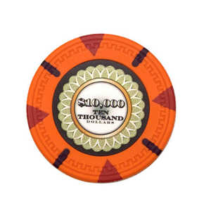 Mint 13.5 Gram <b>Clay</b> Poker Chips with Tray High Quality Gaming Chips for Professional Players - Product Image 1