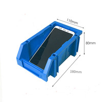 Boîte de rangement pour outils en plastique PP de haute qualité, durable et de grande capacité, pour garage et armoire
