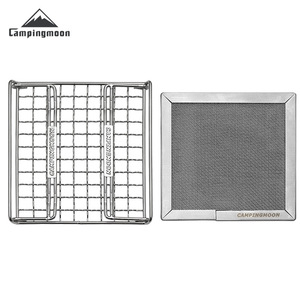 US-1312 Paslanmaz Çelik Katlanabilir Tost Izgara Ağı Eşit Isıtma Taşınabilir Tel Örgü Küçük Gaz Sobası Kamp Açık Hava İçin - Product Image 4