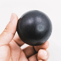 Atacado de alta qualidade natural brilhante polido mão chakra pedras de cristal bolas para decoração