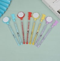 Crayon sans taille-crayon avec gomme et peigne miroir pour les élèves du primaire. Pointe de stylo réutilisable.