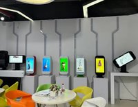 Écran holographique transparent de 22 pouces, vitrine Ai Holobox, signalisation numérique LCD 3D