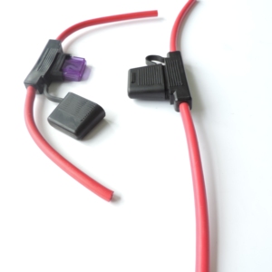 Auto Inline 3 5 10 15 20 25 30 80 100 A impermeabile 6 8 12 14 16 18 20 AWG Auto Car aggiungi un circuito ATM TAP Blade portafusibili - Product Image 5