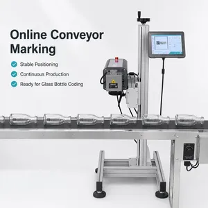 Máquina de Marcado Láser de Fibra Personalizada de Fábrica Wdotmark, 30W/50W/100W, para Logotipos, Códigos QR, Fechas, Marcado en Metal, PVC, PE, PP - Product Image 3