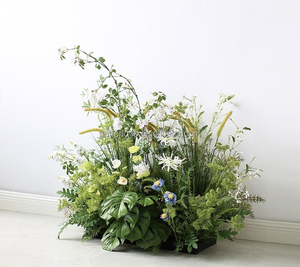 Flores Artificiales Decorativas para Boda, Plantas Artificiales, Flores Grandes Artificiales, Césped <span class=keywords><strong>Artificial</strong></span> - Product Image 5