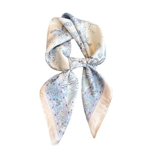 Daou 2026 Nuova <span class=keywords><strong>Bandana</strong></span> Paisley 70*70CM Quadrata in Poliestere, Sciarpa per Capelli Effetto Raso Lavabile, per Donna, Capelli/Collo, Primavera Inverno - Product Image 6