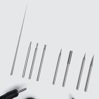 Kailiwei - Pluma Eléctrica 8 en 1 para Pulir, Remover Pegamento, Perforar y Grabar, Herramienta de Reparación para Placas Base de Teléfonos Móviles, CPU e IC