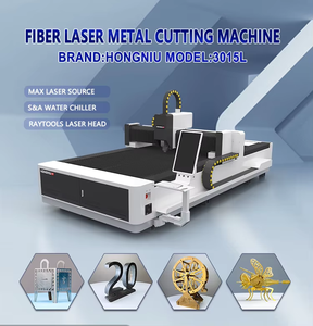 Machine de découpe laser à fibre 1500W MAX avec garantie de 2 ans, 3000x1500mm pour tôle d'aluminium - Product Image 2