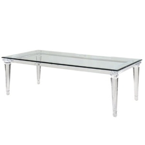 Acrylic <strong>Rectangular</strong> <strong>Long</strong> <strong>Table</strong> for Wedding - Product Image 2