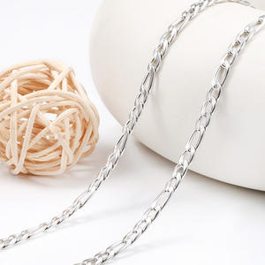 سلسلة كوبية من التيتانيوم والفولاذ Nk قلادة هيب هوب للرجال قلادة من المعدن سلسلة Nk مسطحة - Product Image 6