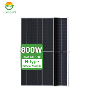 Thiết kế mới 18bb hjt bifacial <span class=keywords><strong>PV</strong></span> mô-đun 132 nửa-tế bào Monocrystalline N loại 770W 780W 790W 800W tấm pin mặt trời - Product Image 1
