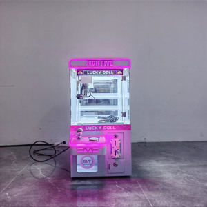 Pabrik grosir boneka mainan Mini mesin cakar koin dioperasikan cakar mesin derek dengan Acceptor koin - Product Image 2