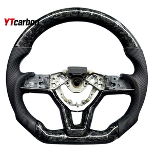 YTcarbon para Spring Bigster <span class=keywords><strong>Duster</strong></span> Stepway MCV, piezas de automóvil, accesorios interiores de coche, volante de fibra de carbono Real personalizado - Product Image 5