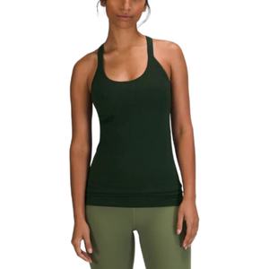 Seamless Compression <b>Tank</b> <b>Top</b> for Women - Sporty Style, Perfect <b>Ladies</b> <b>Tank</b> <b>Top</b> Choice - Product Image 3