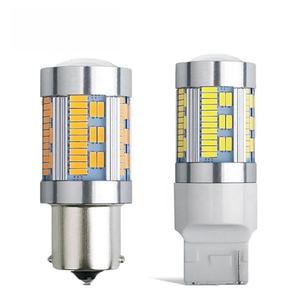 Accessoires automobiles Ampoules LED 1156 1157 T20 T25 4014 105SMD BA15S P21W 7W 12V Clignotants Frein Marche arrière Canbus Garantie 2 ans - Product Image 1