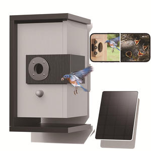 Yeni Sıcak Kuş Yemliği Daquan Papağan Yuvası Üreme Kutusu Ahşap Çevre Dostu Dış Mekan Süs Kuşları Dikdörtgen Modern Zeka - Product Image 2