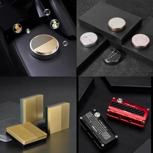 Diffuseur de parfum en gel pour voiture de luxe personnalisé avec désodorisant d'aromathérapie d'éclairage ambiant pour le placement de la bouche d'aération - Product Image 5