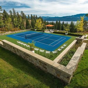 Cancha DE TENIS colorida JS de <span class=keywords><strong>alta</strong></span> densidad, 10mm, 12mm, césped sintético de Golf, alfombra de césped deportivo Artificial para cancha de tenis - Product Image 6