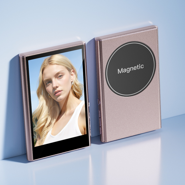Latest Innovative Product P03 Magnetic Wireless Connection HD Selfie Monitor Screen Real-time Vlog Monitor Screen for Smartphone