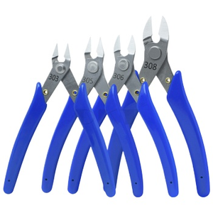 Pince diagonale industrielle en acier allié, coupe-fils, poignée ergonomique pour la réparation de pinces électroniques - Product Image 1