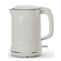 Bouilloire électrique sans fil à double paroi de 1,8 L, 1500 W, ébullition rapide, arrêt automatique, base rotative à 360°, utilisation hôtelière et domestique