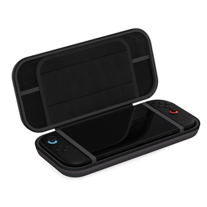 Bolsa de almacenamiento Switch2 para reproductores de videojuegos que acomoda el cable de datos del mango y 12 tarjetas de juego hechas de Pu + material de nailon - Product Image 4