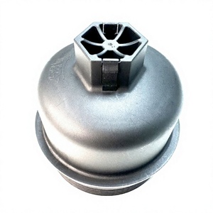 สำหรับเปอโยต์ จี๊ป เฟียตสีดำ PA66 GF35 อะไหล่ทดแทนใหม่กรองน้ำมัน 11427557011 1303477 1103L7 1103.P8 - Product Image 1