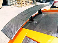 Lame de pare-choc arrière en Fiber de carbone, accessoire de décoration pour voiture, Lamborghini Gallardo, LP550, LP550, LP560, 2004 — 2012, 1 pièce