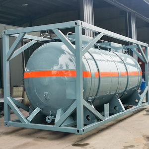 Conteneurs de réservoir de grande capacité personnalisables de 20ft de ventes directes d'usine pour charger des articles corrosifs - Product Image 3