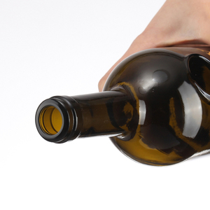 Bouteille en verre vide personnalisée Flint 750ml 500ml avec <span class=keywords><strong>bouchon</strong></span> en liège pour whisky spiritueux liqueur - Product Image 3
