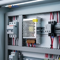 Alimentation à découpage AC/DC 2A 12V avec boîtier métallique, adaptateur à sortie unique pour éclairage LED et équipement de vidéosurveillance
