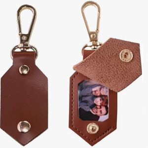 Portachiavi personalizzato in pelle con portachiavi in pelle personalizzato con portachiavi in pelle con foto regalo personalizzato per chi ami - Product Image 5