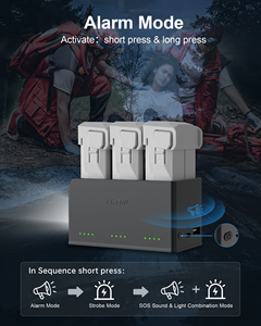 Hub de charge rapide LKTOP 100W pour DJI Mini 5 Pro/Mini 4 Pro/Mini 3 Series : Chargeur parallèle 3 batteries avec mode LED/SOS/stockage - Product Image 5