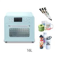 Mini four à sublimation 16L four multifonctionnel à transfert thermique 11oz 20oz machine universelle de presse à chaud machine à mug