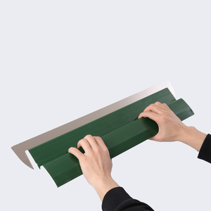 Outil de cloison sèche en acier inoxydable lames d'écumage truelle pour la finition des plaques de plâtre - Product Image 6