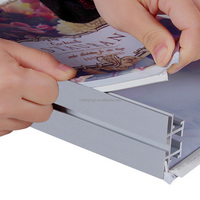 Profilés en aluminium Panneaux pour boîtes à lumière d'affaires Flex Banner Aluminium Profile Material Led Photo Frame