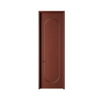 Panneau MDF mélaminé pour revêtement de porte intérieure, personnalisable