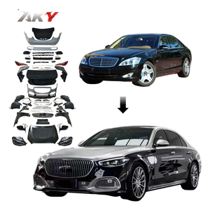 ชุดบอดี้ W221กันชนหน้าสำหรับรถเมอร์เซเดสเบนซ์เอส<span class=keywords><strong>2005</strong></span>-2013อัพเกรดเป็น W223 2023ปี May-Bach MBH S680 - Product Image 1