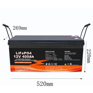 Литиевая аккумуляторная батарея LiFePO4 12В 400Ач 460Ач 600Ач глубокого цикла для солнечных систем, автодомов, морского транспорта, автономных систем, телекоммуникаций, ИБП - Product Image 1