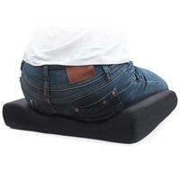Coussin de siège en mousse à mémoire de forme haute densité pour chaise d'ordinateur de bureau housse lavable oreillers lombaires de fauteuil roulant coussins de siège