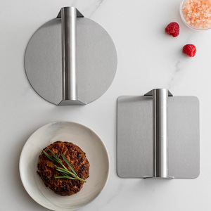 Kit aksesori dapur rumah penekan penekan <span class=keywords><strong>Burger</strong></span> baja tahan karat kualitas tinggi profesional - Product Image 6