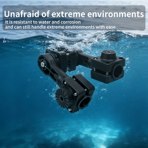 Support de sonar VINmounts Live Sonar Mount LVS62 LVS32, système double, rotatif à 360°, multi-modes, pour détecteur de poissons, kayak, bateau - Product Image 4