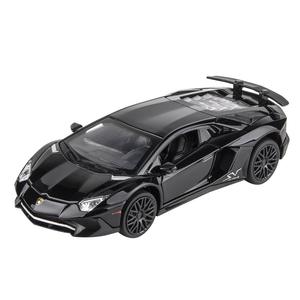 जियानुआन 1:32 लैम्बोर्गिनी एलp750 खिलौना कार मिश्र धातु ध्वनि और हल्के सिमुलेशन ने बच्चों के पुलिस कार शौक प्रदर्शन के मामले को वापस लिया - Product Image 1